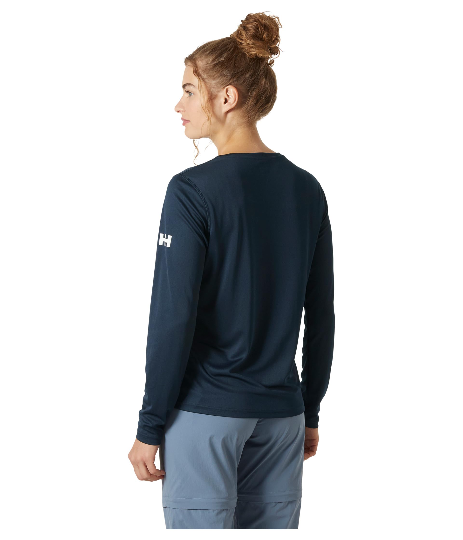 Helly Hansen Damska W HH Tech Crew LS 2.0, granatowa, S