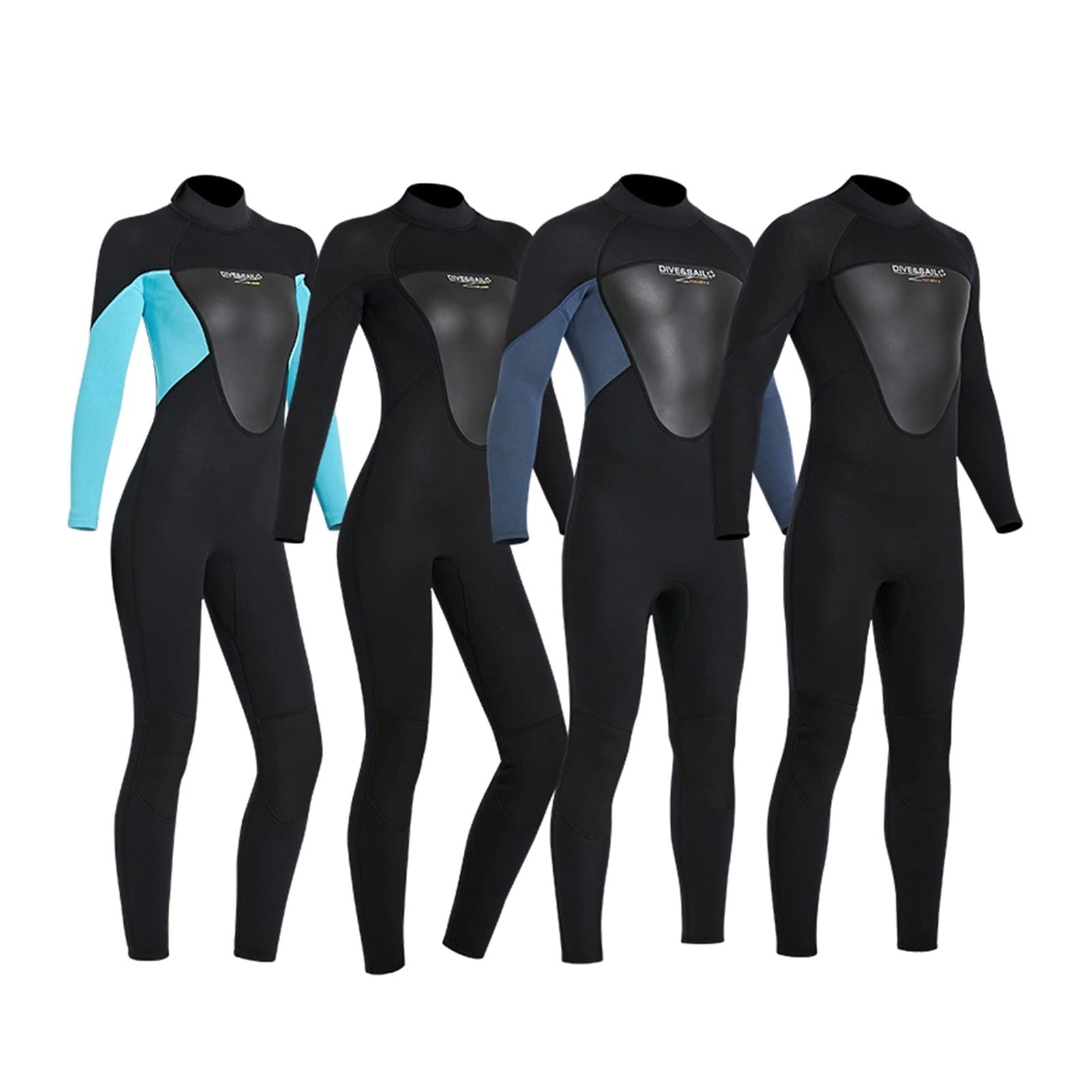Muta In Neoprene Mute Da Sub Da 3 Mm Design Imbottito Al Ginocchio, Tessuto Elasticizzato for Nuoto/surf/snorkeling/immersioni Subacquee/kayak/sport Acquatici