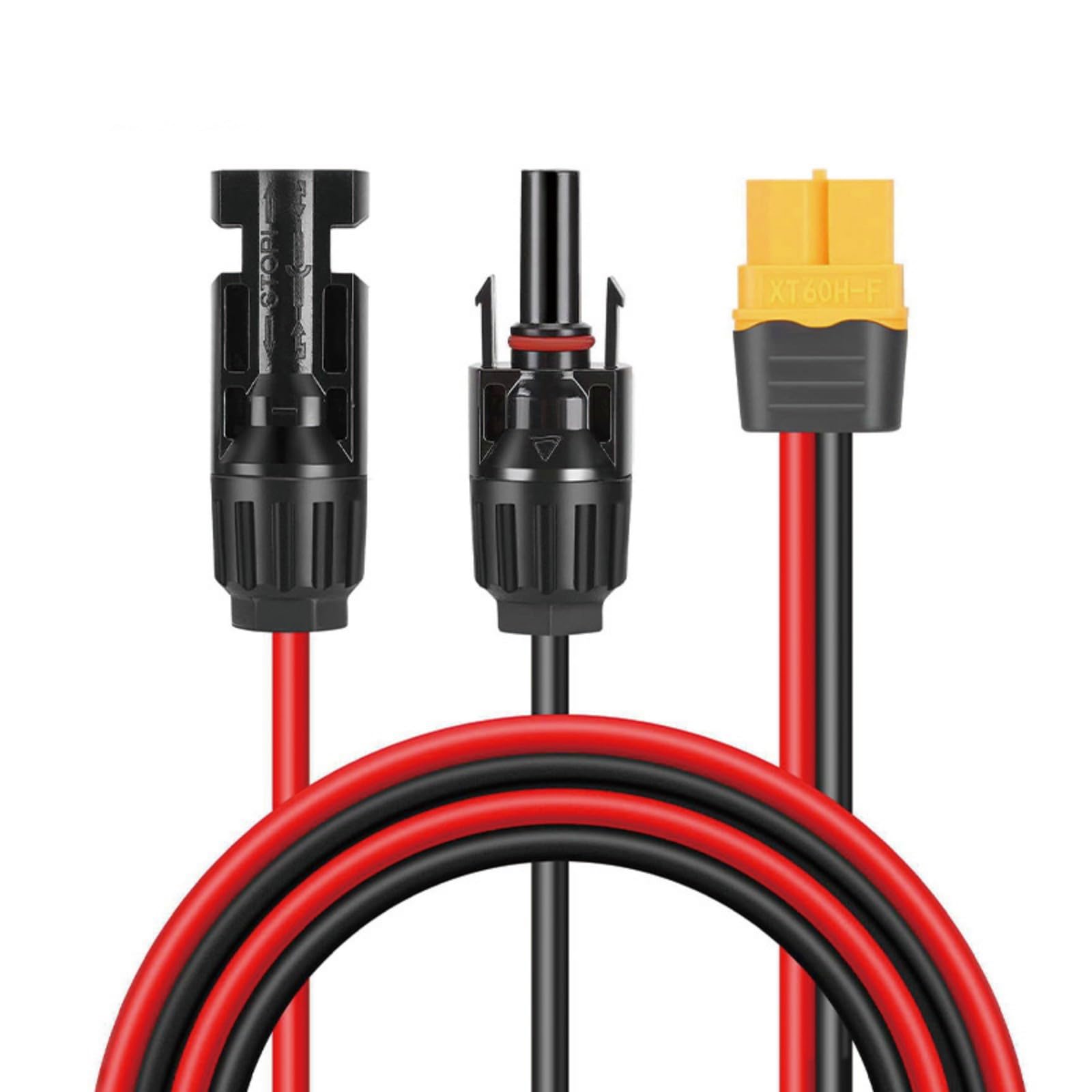 Hochwertige 14AWG Adapterkabel für Solarmodule, PVC Isolierung, großer Temperaturbereich von 10 °C bis 105 °C Schwerer Verbindungsdraht für Solarmodule