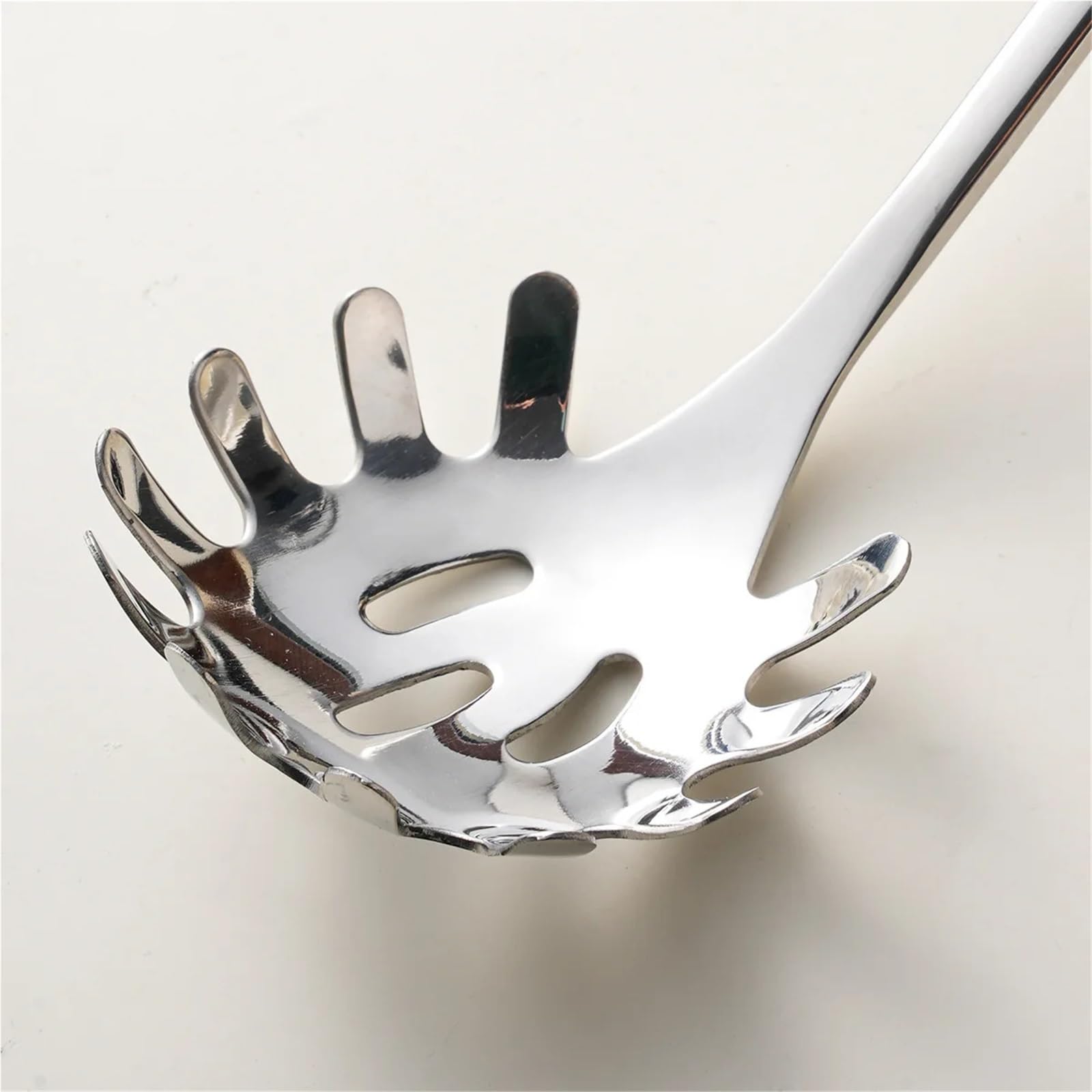 1 Set 304 Edelstahl Spaghetti Server Restaurant Hotel Supplies Service Löffel Braten Spachtel Küche Utensil für Pasta
