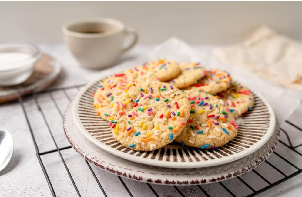 Image of Bulk Rainbow Sprinkles 2.2 lb Jimmies for Cookies Cake Ice Cream Baking Mix | Ice Cream, Baking, Cupcakes, Donuts