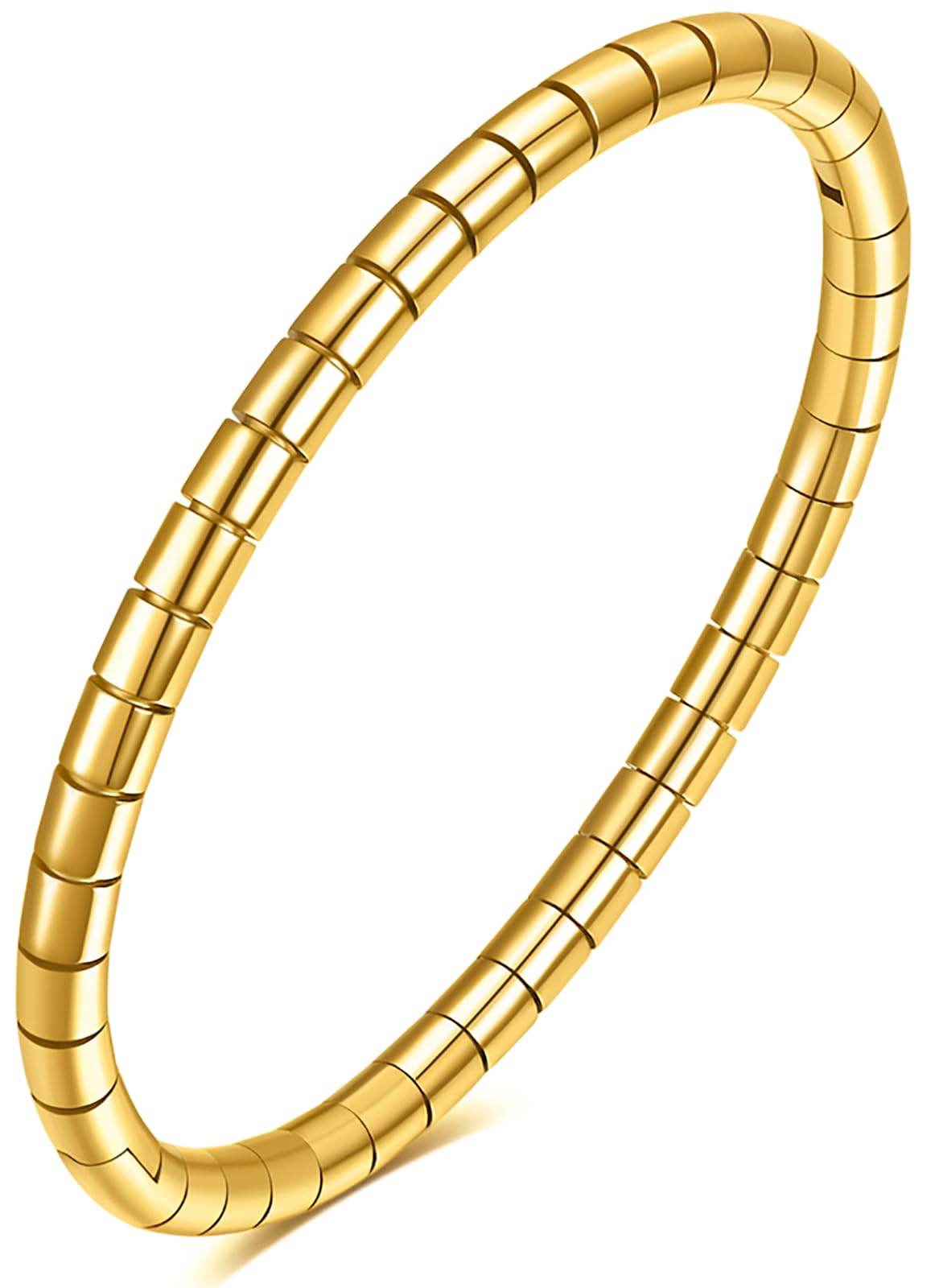 Tidefire Edelstahl Bambus Design Armband Titan Stahl Armband
