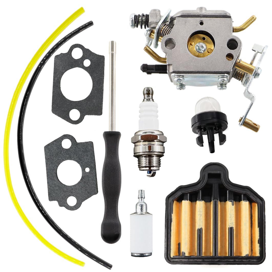 TOPREPAIR Carburetor for Poulan Pro PR5020 20 in. 50cc 2-Cycle Gas Chainsaw