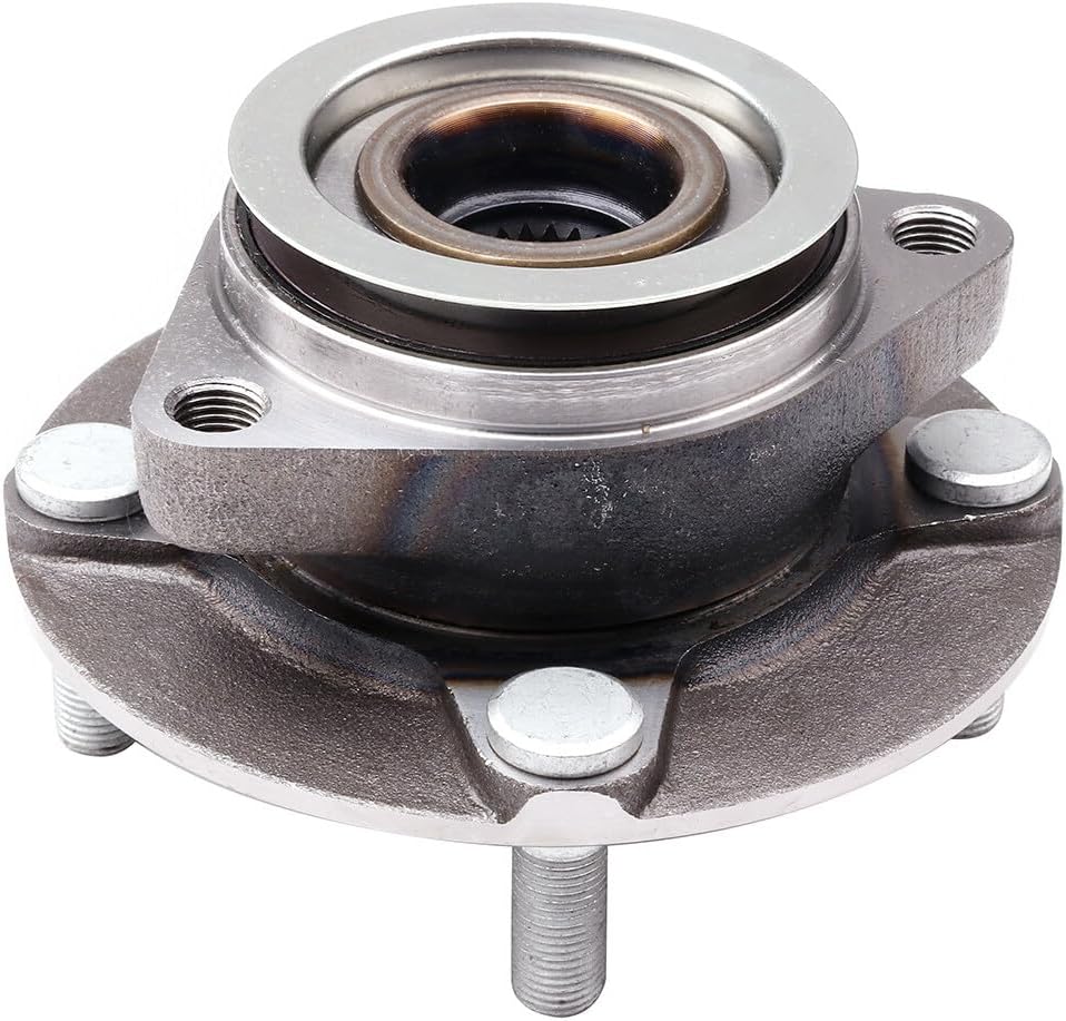 ECCPP Wheel Hub and Bearing Assembly Front 513344 fit for Nissan Cube 2009-2014 4 Lugs Wheel Bearing Hubs with ABS 1pc