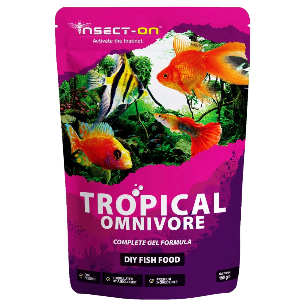 Ynsect-On India’s First Gel Based Food for Tropical Fishes - 150 g | Complete DIY Gel Diet for Fresh & Fun Feeding | Natural Bugs & Insect Based Formula for Boosted Growth & Immunity (B0CKF2RD3T) Amazon Price History, Amazon Price Tracker