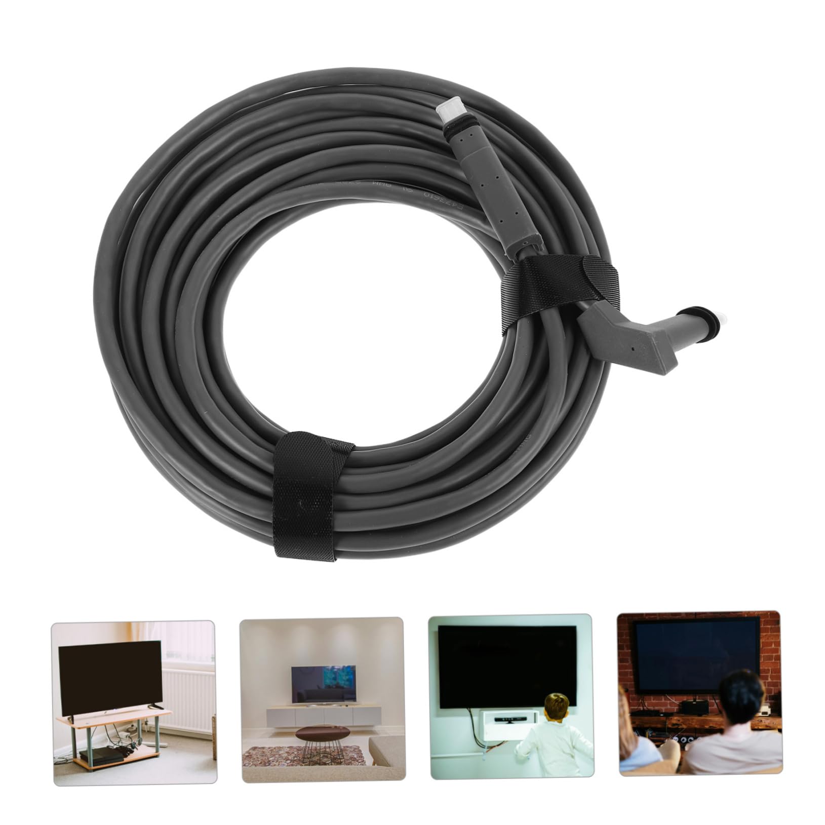 Uonlytech Câble D’extension Réseau Cat 6, Rallonge pour Équipement de Communication, Cuivre sans Oxygène, Pvc, Connexion Stable, Bureau et École