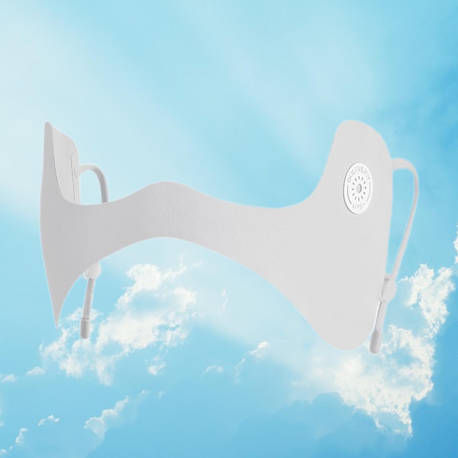 Garende Sun Protective Mask Face Mask Face Covering Protective Face Cover for Outdoor Cycling, Light Gray