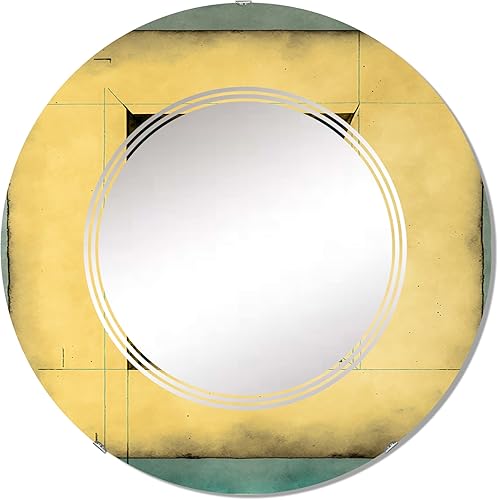 Ilustraciones íntimas en tonos retro descoloridos IX- espejo de tocador, espejos de baño, espejos de pared para sala de estar, dormitorio, espejo