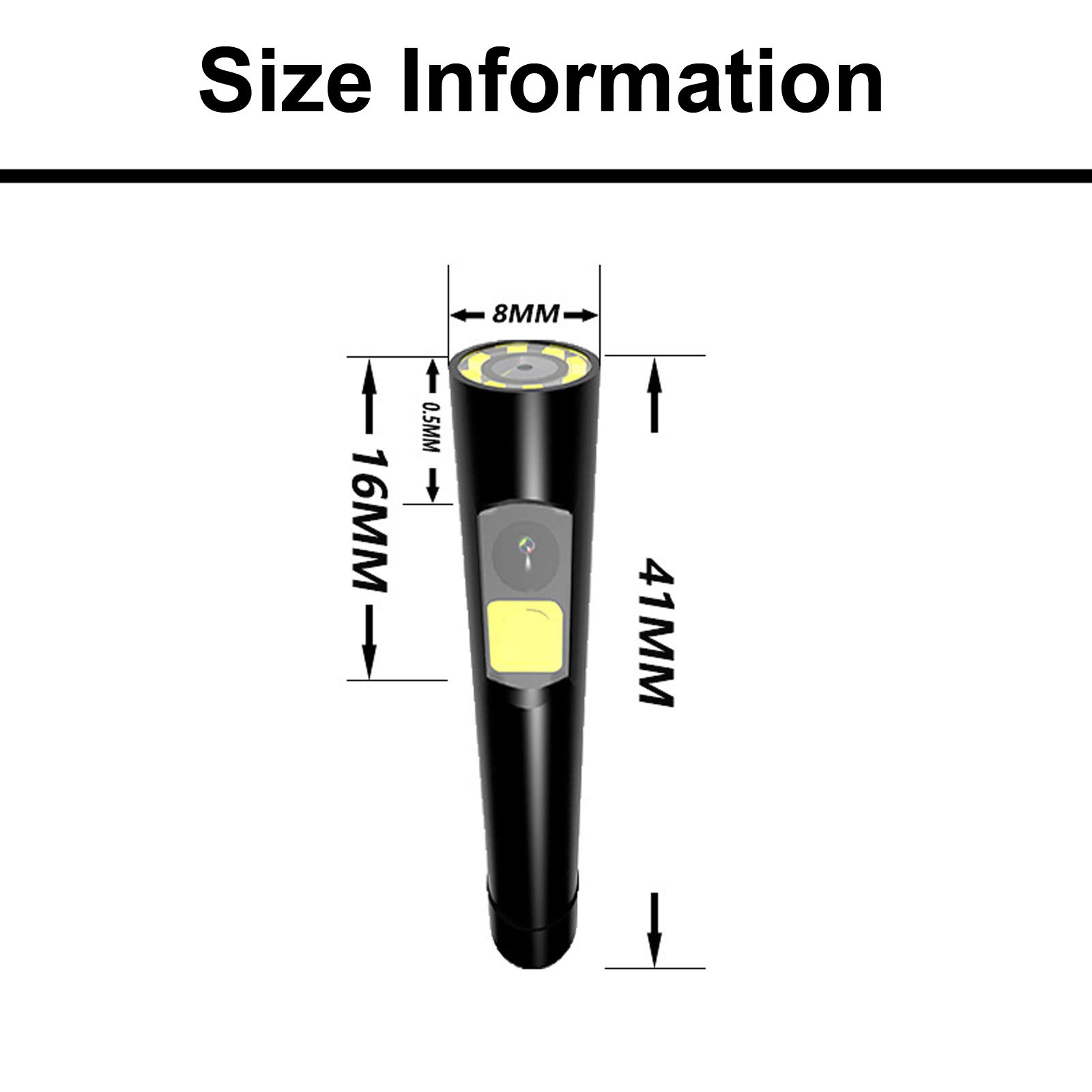Podwójne Kamery Przemysłowa Kamera Inspekcyjna 8 Mm Kamera Domowa 1080P Hd 4,3-Calowy Ekran Ips Boroskop Ip67 Wodoodporna Kamera Typu Snake Z 6 Diodami Led, 3 Metry/5 Metrów