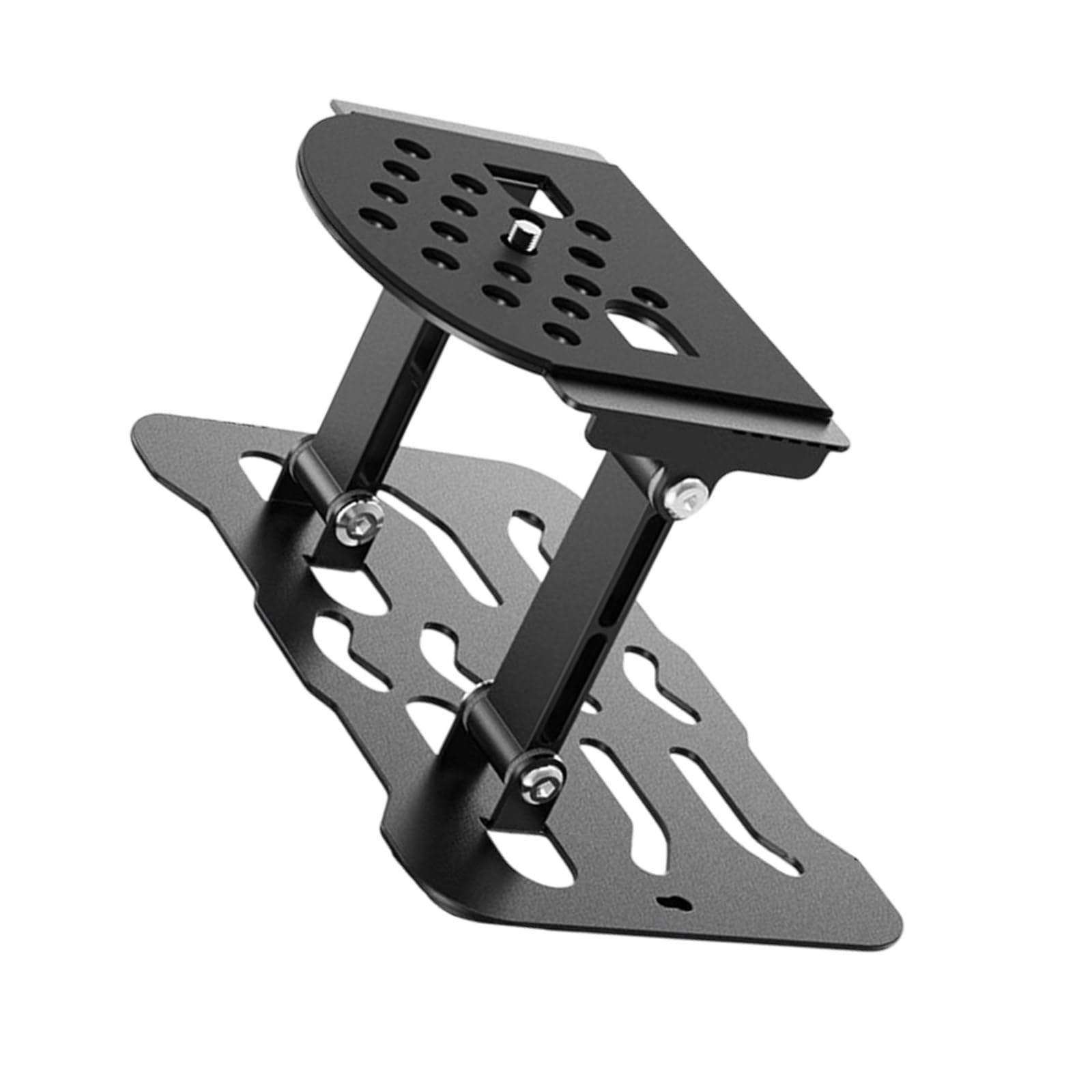 YWLUUOO Duty Folding Projector Mount, Lightweight Metal Design & Height for Home Theater Setup Foldable Projector Mount
