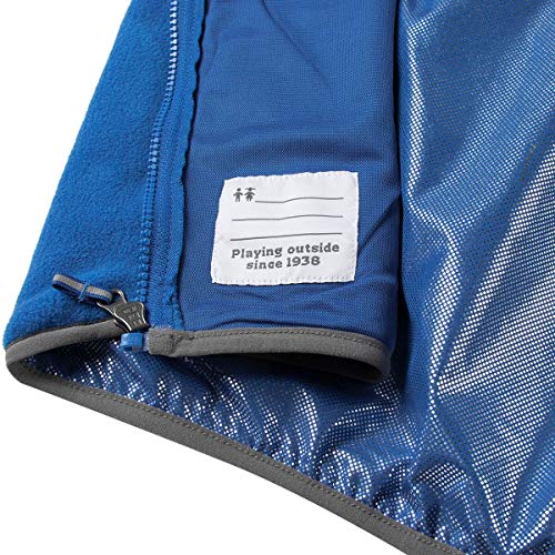 Image of Columbia Youth Basin Butte Fleece Full Zip, Breathable, Classic Fit