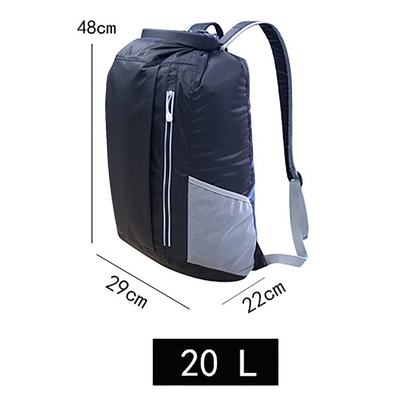 Wasserdichter Rucksack 20 Liter – Mit Wasserdichter Tasche, Blau