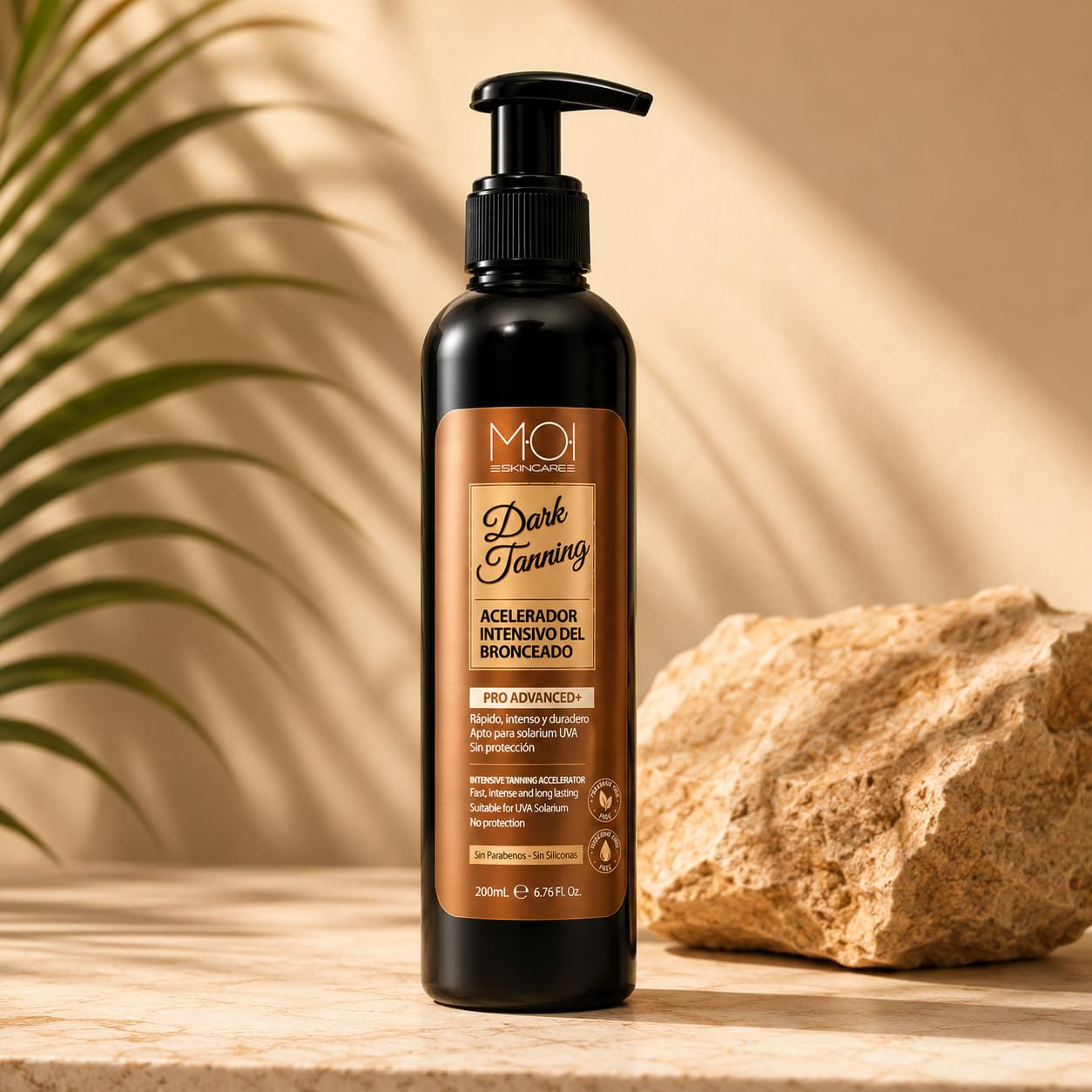 MOI Profesional DARK TANNING Acelerador intensivo del bronceado Solarium 200ml