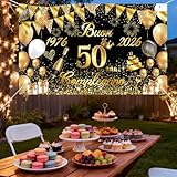 Zoom IMG-2 striscione buon compleanno 50 anni