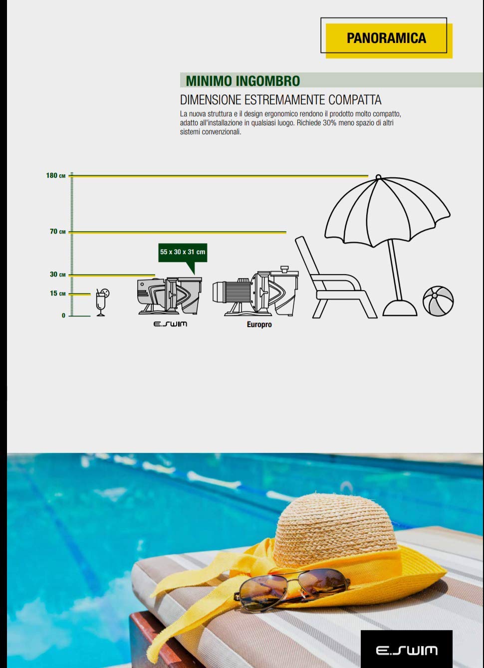 DAB EUROPRO 300 T - IE3 Trifase 230/400 V - 3 HP - Elettropompa per piscine Trifase autoadescante silenziosa uso domestico residenziale allevamenti ittici agricoltura industria