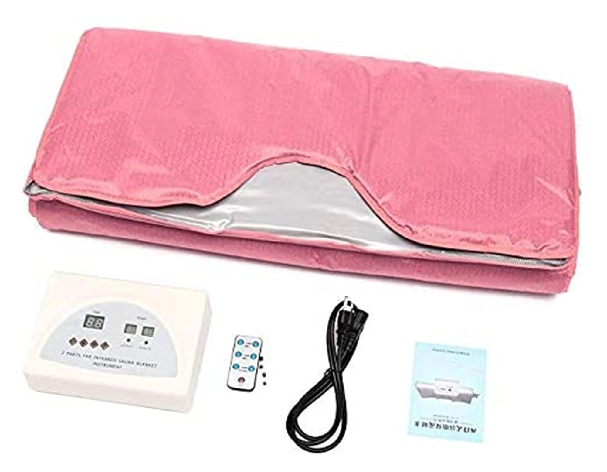 Coperta per Sauna, Sauna Portatile, Coperta per Sauna, Coperta Dimagrante, Trattamento Modellante per Il Corpo, Bellezza Anti-età, Attrezzatura per Il Fitness Dimagrante, Generator,Pink