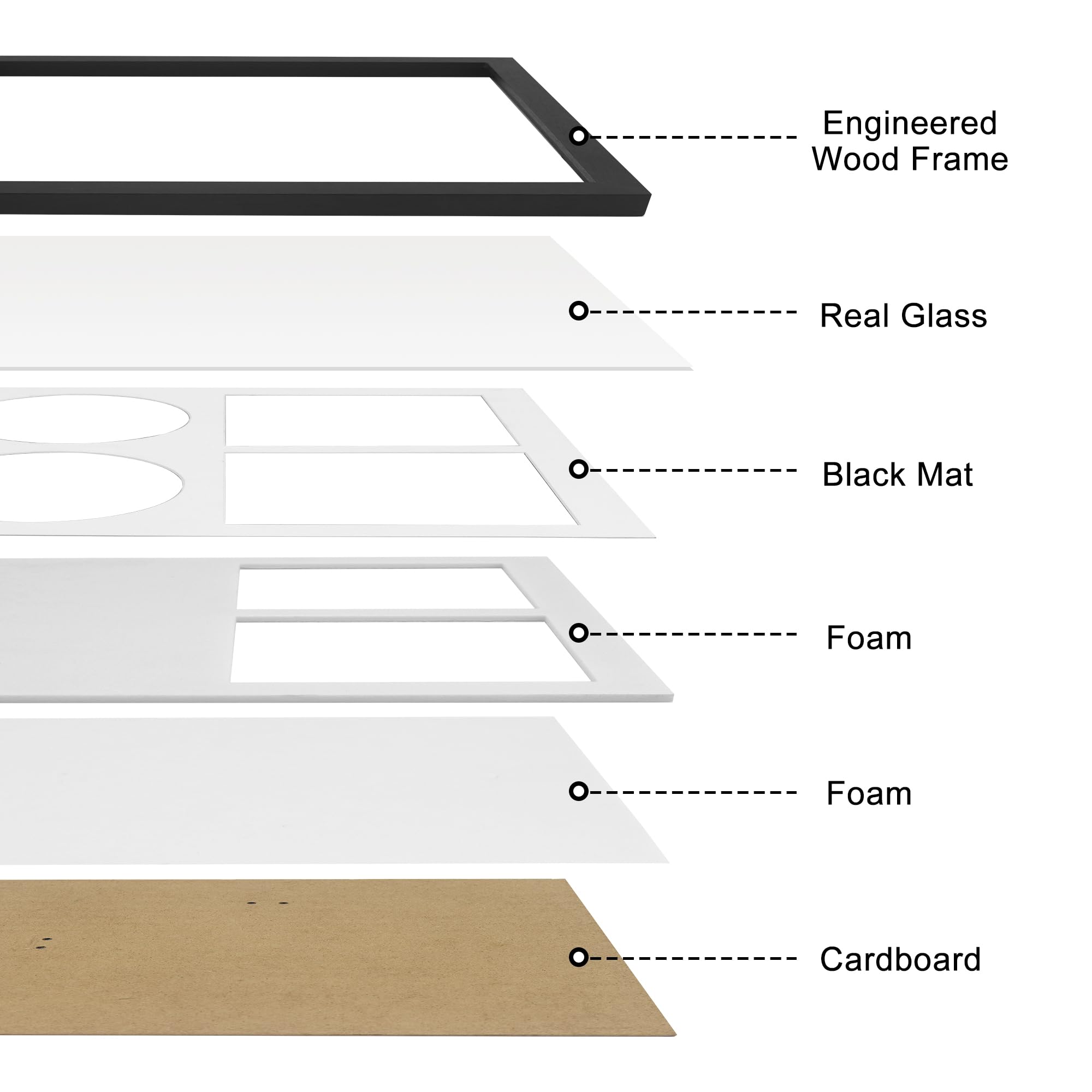 Cornice Espositiva Per CD In Legno 36,6x19,6 Cm – Bianca, Con Doppia Scanalatura. Perfetta Per Esporre I Tuoi CD Firmati O Preferiti, A Parete O Su Scrivania. - 4