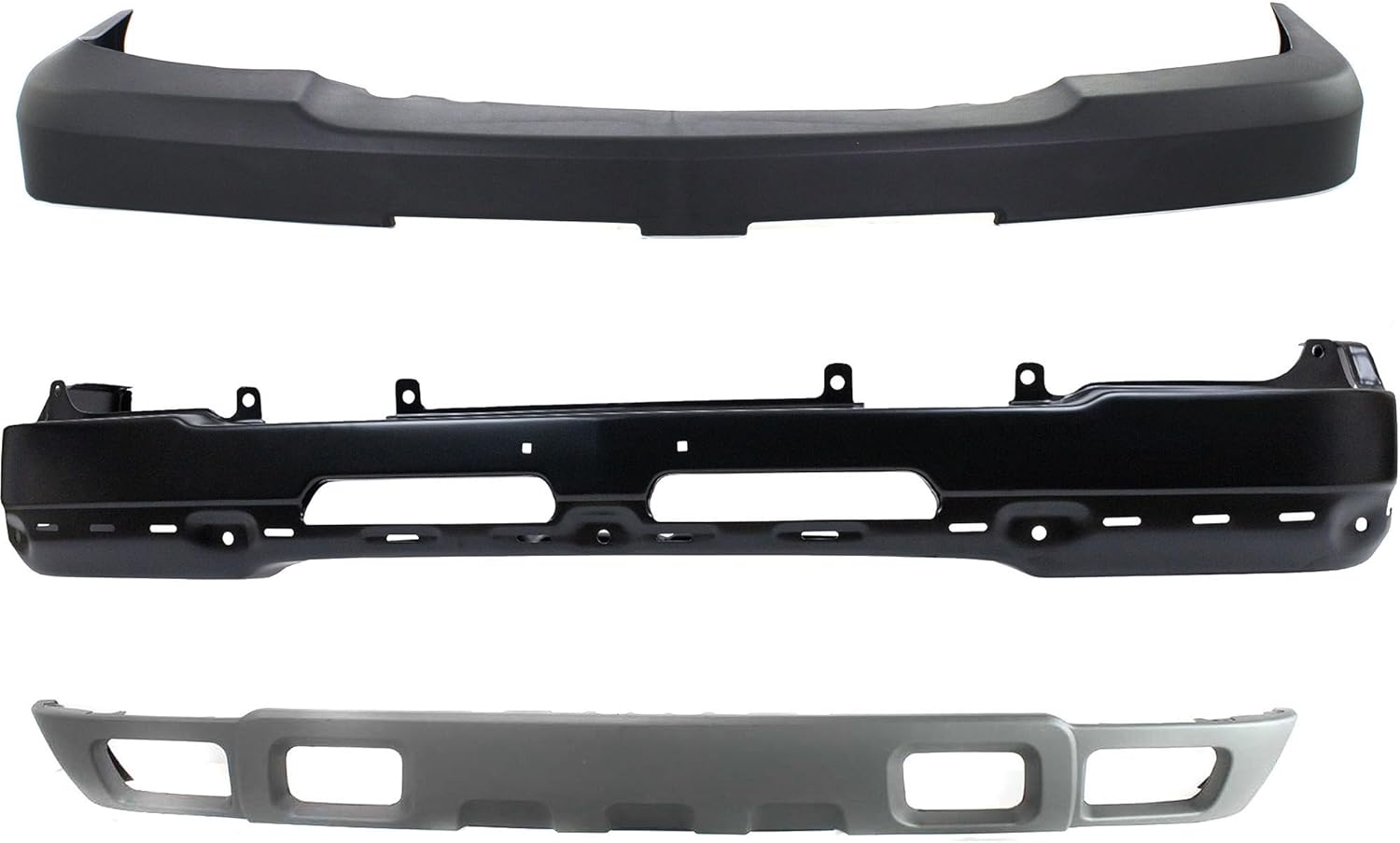 Garage-Pro Bumper KIT Compatible with Chevrolet Silverado 2500 HD 2003-2006, Silverado 2500 HD Classic 2007, Silverado 3500, Silverado 3500 Classic Paint to Match Front