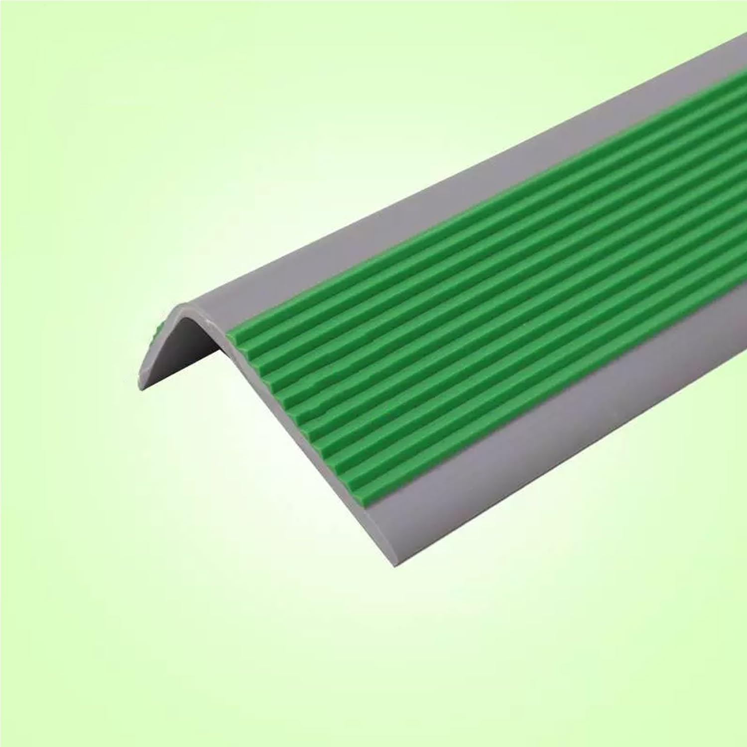 Nariz antideslizante de PVC para escalera, 10 m, protector de borde de seguridad para escaleras, tira adhesiva antideslizante en forma de L, perfil de esquina de varios niveles, solución de tracción