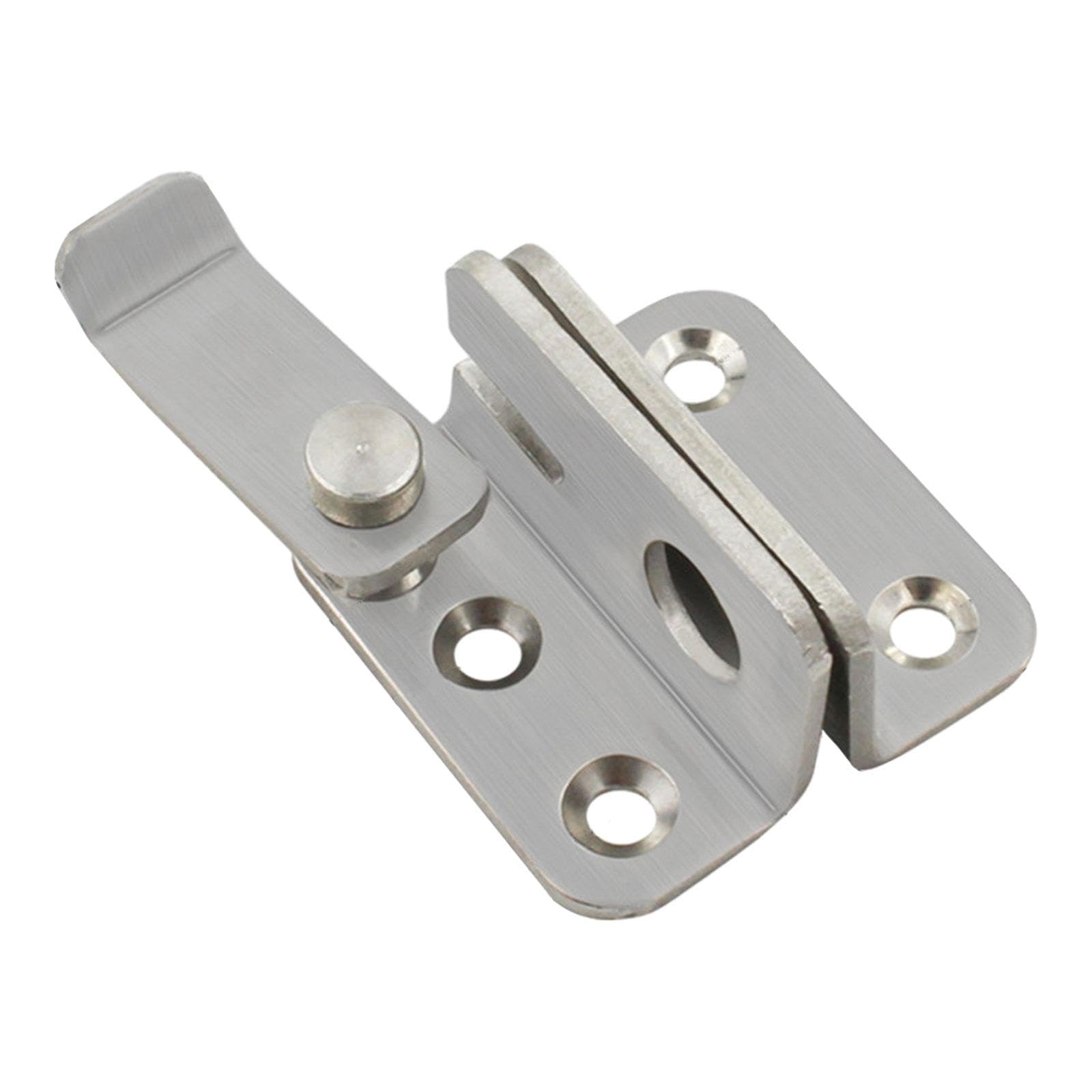Flip Latch Gate Latch Hardware Safety Door Lock Catch for Barn Garage Window Silver S Left Open|Home & Garden | Home Improvement | Building & Hardware | Doors & Door Hardware-image-33