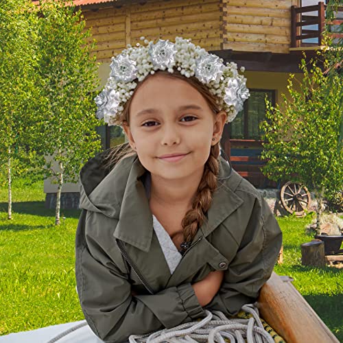 120 Pcs Artificial Silk Roses Head Fake Rose Flower Head Diy Roses Heads For Valentine's Day Wedding Centerpieces Mother's Day Flower Wall Diy Crafts Bouquet Home Floral Decoration -Silver #TOP6