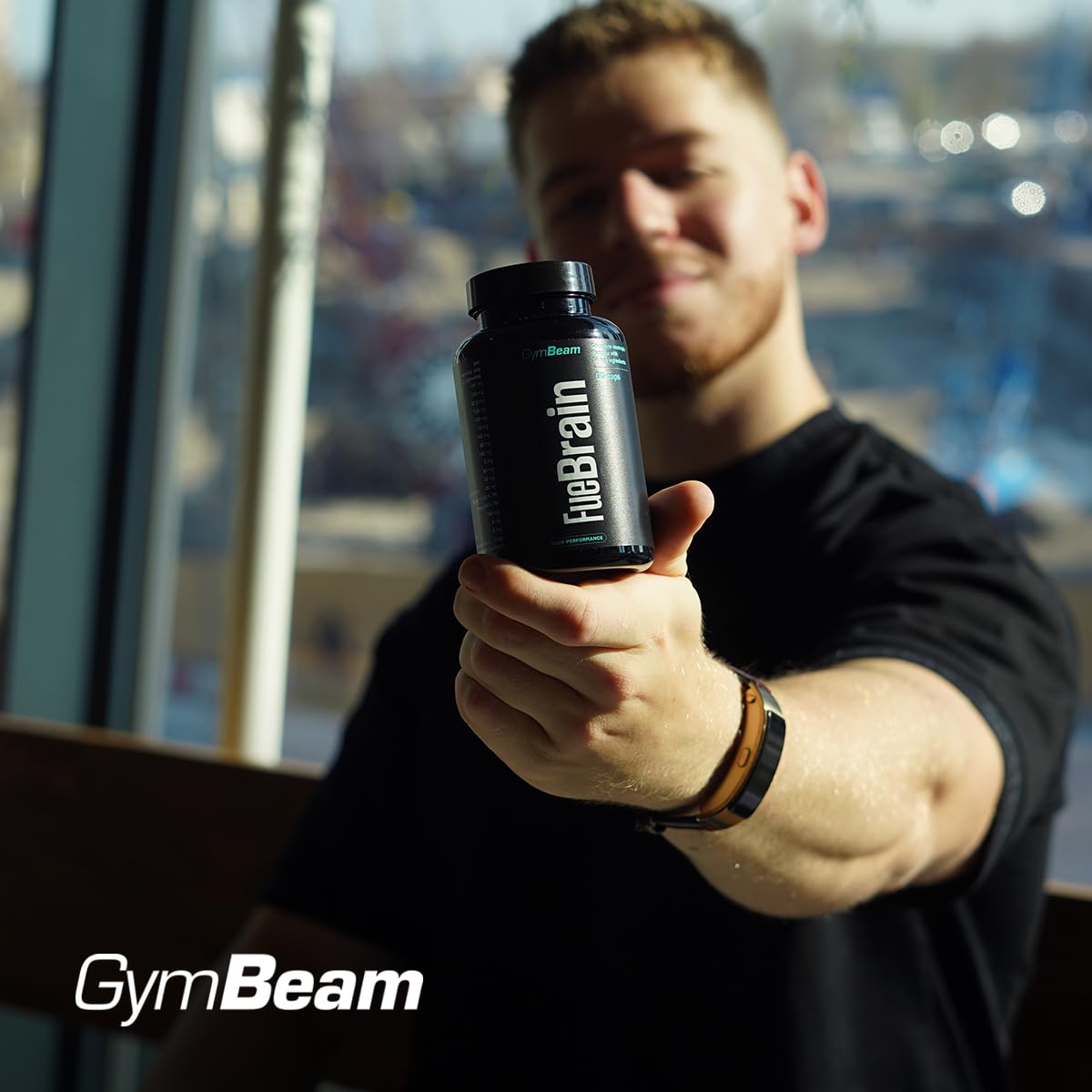 GymBeam FueBrain Nootropic - complesso con Ginkgo Biloba per sostenere le prestazioni mentali e la concentrazione, migliorare la memoria e le funzioni cognitive