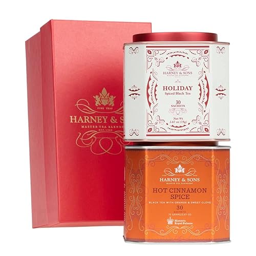 Harney & Sons Regalo dúo especiado, un regalo para los amantes del té