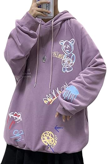 Amazon ｔａｉｔｅｎｇ メンズ トレーナー パーカー フード付き 長袖 ゆったり プルオーバーパーカー 大きいサイズ 秋服 ストリート系 韓国ファッション 秋 トレーナー パーカー 通販