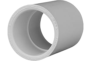 Charlotte Pipe 1 Inch Coupling for PVC Pipes