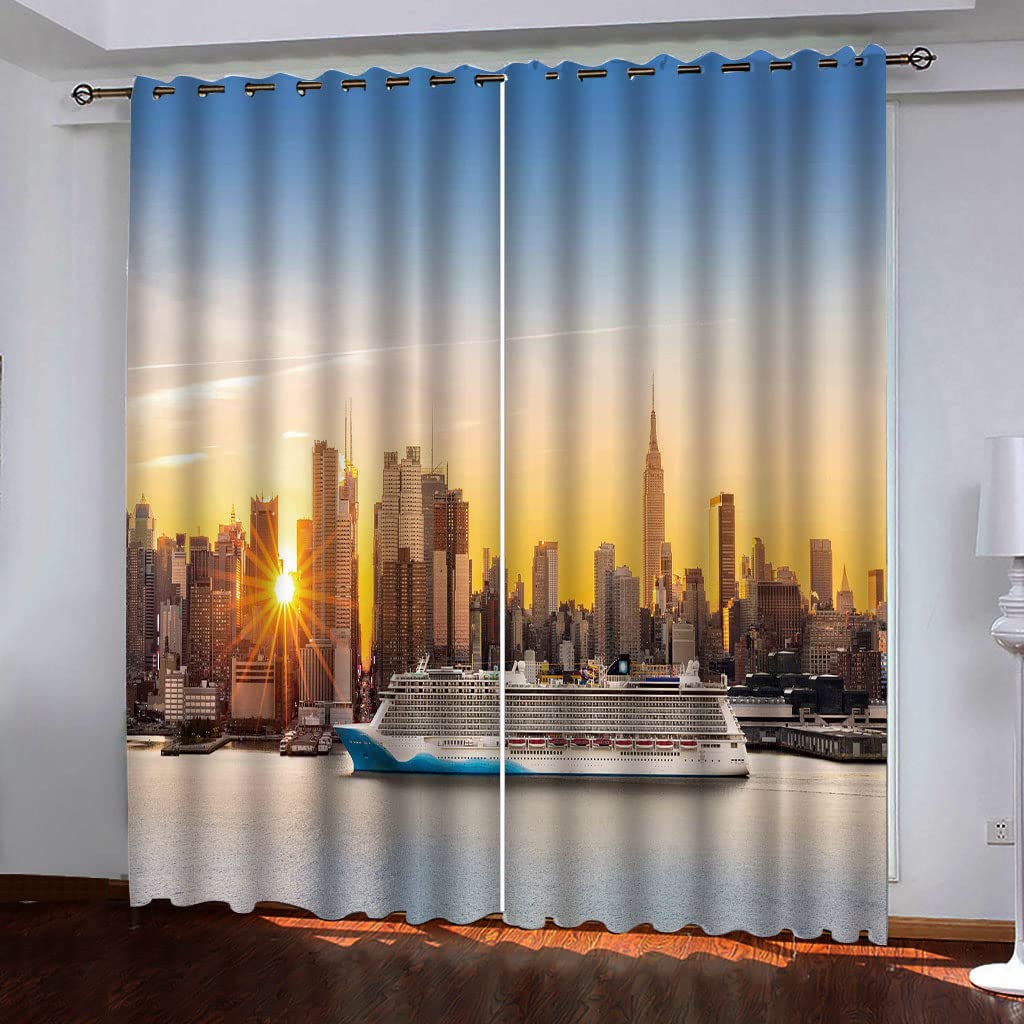 Rideau occultant à oeillets haut de gamme 140x240cm blanc