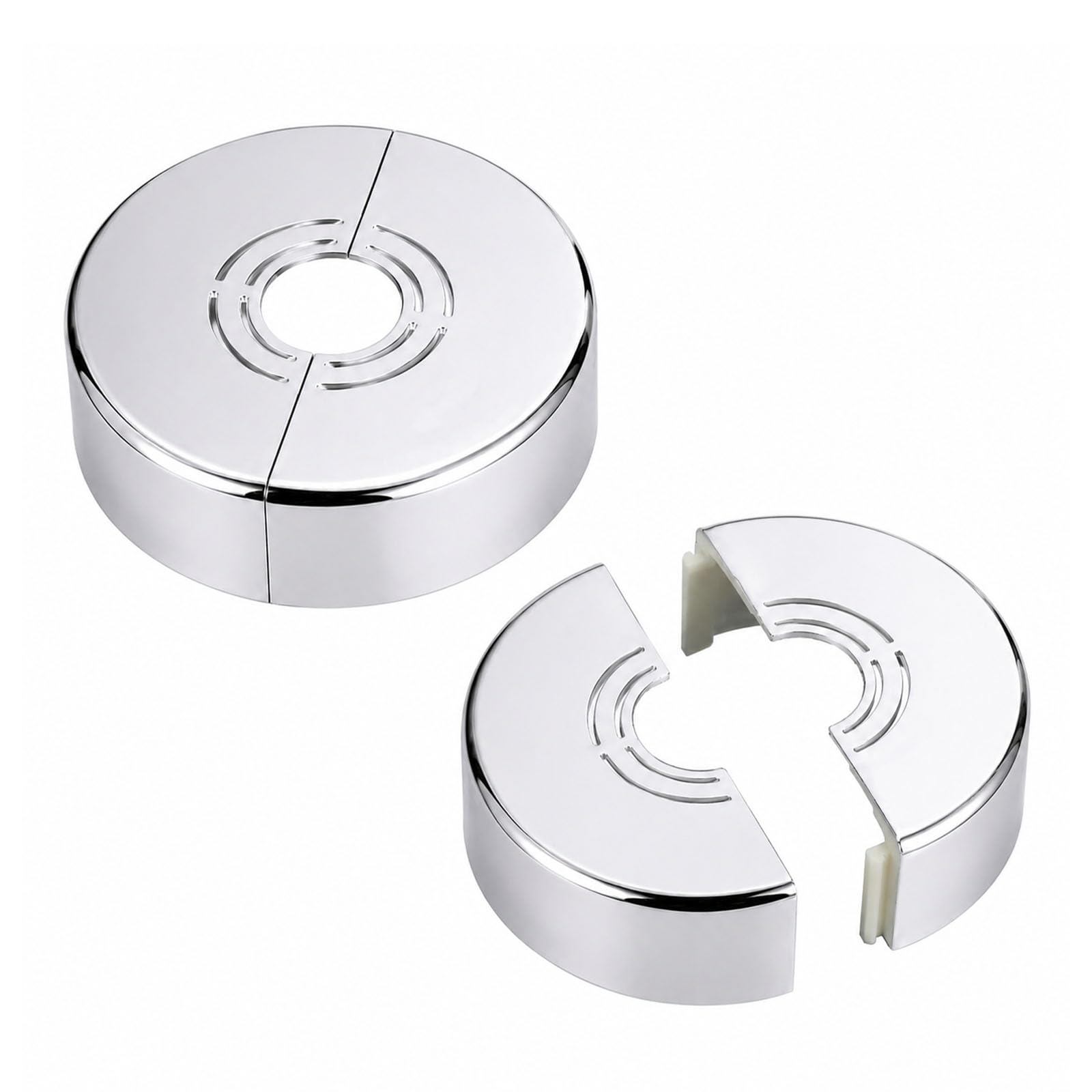 Fortunix Drain Shower Water Pipe Covers 70×25mm, 2PCS Water Filter Faucet