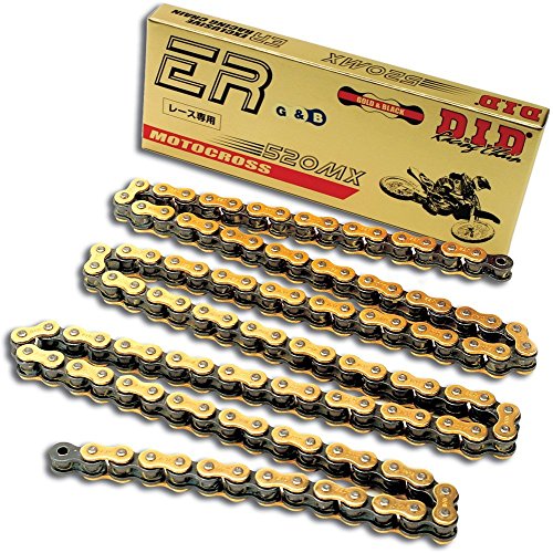 Cadena D.I.D 520 mx-140 Oro de 140 links para transmisiones de alta resistencia
