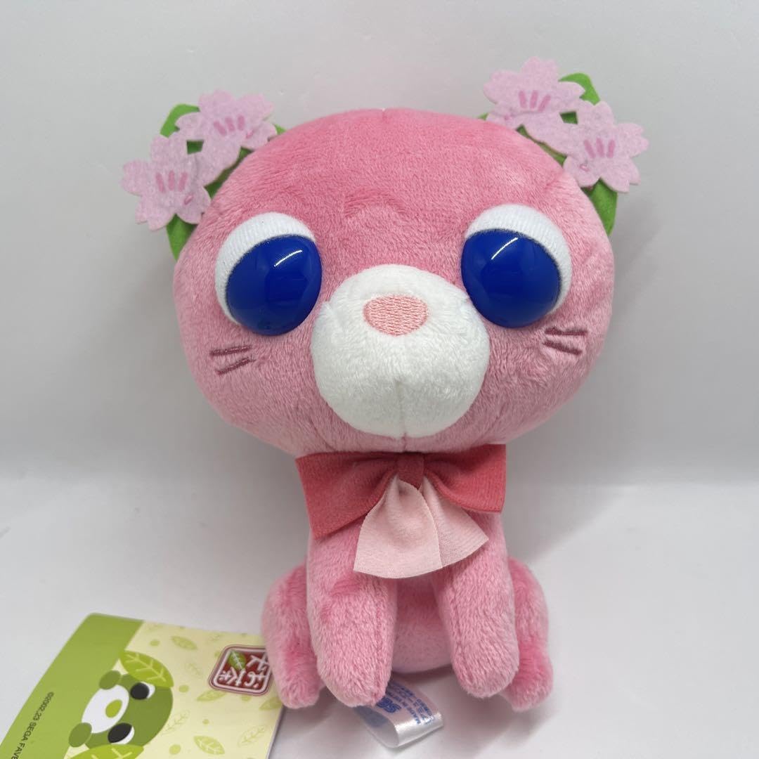 Amazon.co.jp: お茶犬 お茶猫 ぬいぐるみ プライズ サクラ