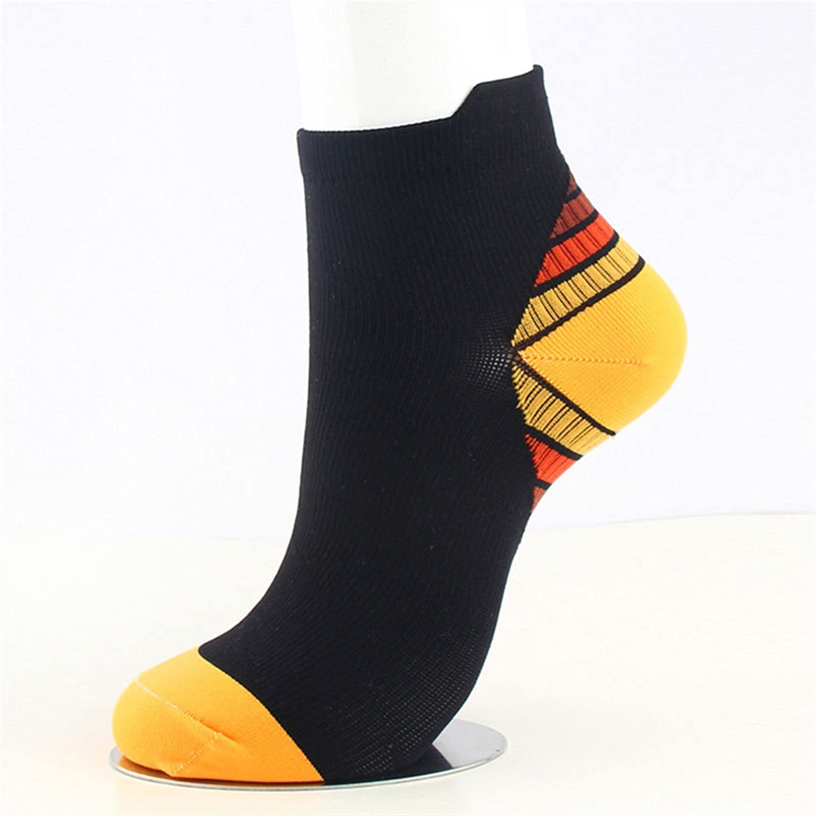 Calcetines de compresión for Mujeres y Hombres Deporte Transpirable Atlético Atlético Corte bajo Tobillo Sock Best for Fitness Running Cycling Travel Basketball Socks
