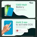 TWM ID Card GPS Tracker for Kids Women & Senior Citizens Real-time GPS Tracking | Geo Fencing | Two-Way Calling | SOS Button | 4G Tracking Device (No Recharge) gallery image