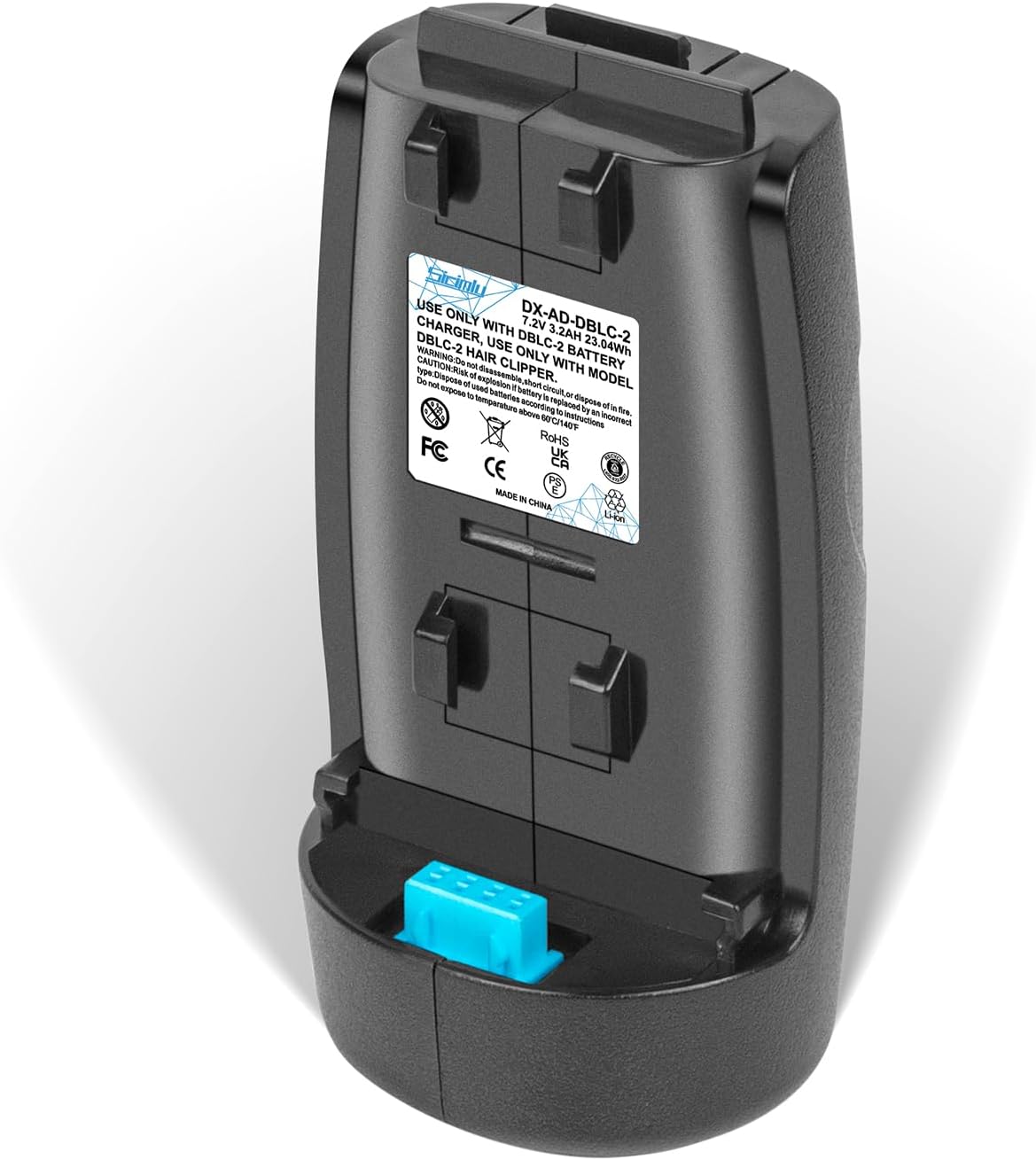 DBLC-2 Battery Replacement for Andis Supra ZR II & Pulse ZR II Cordless Clippers -Compatible with 79025 79170 79005 561458 Models-Upgraded Long-Lasting li-ion(3.5H Use),Fits Original Charger