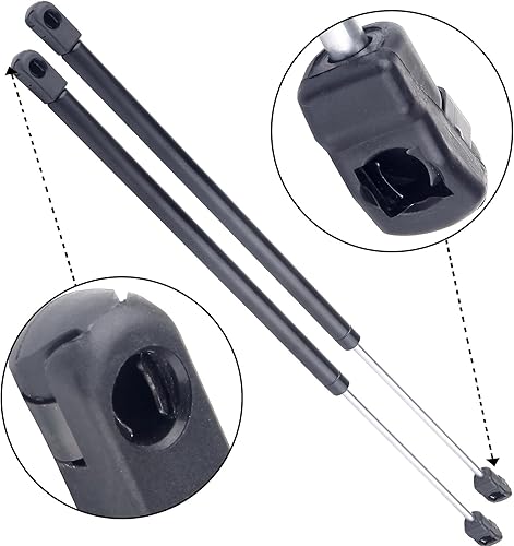 Vista 385 de SCITOO PM1017 - Soportes de elevación de 17.8 pulgadas para Hyundai Santa Fe 2007-2012 trasero izquierdo y derecho Liftgate Shock Struts 2pcs