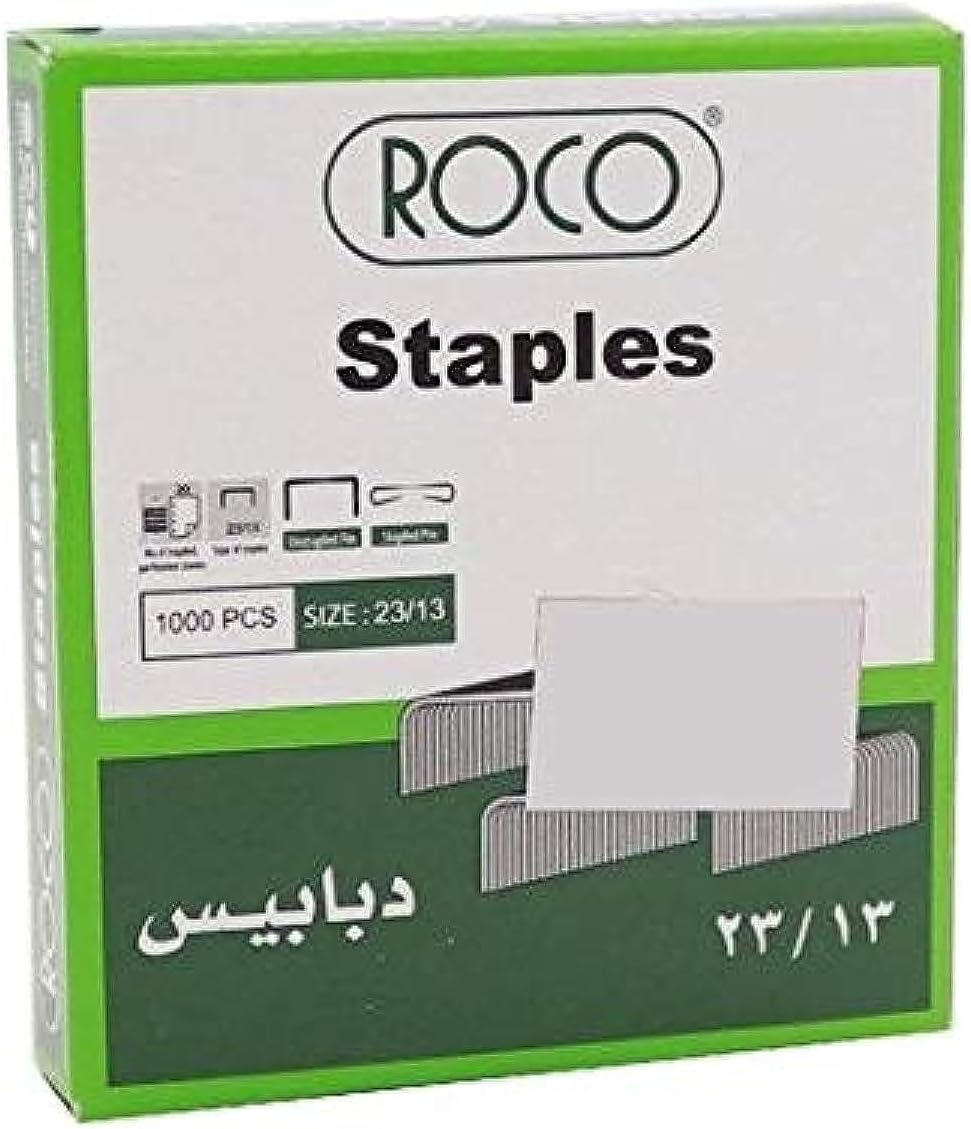 Roco 20233 Heavy Duty Staples, 23/13, 13 mm, 10 boxes : Buy Online at ...
