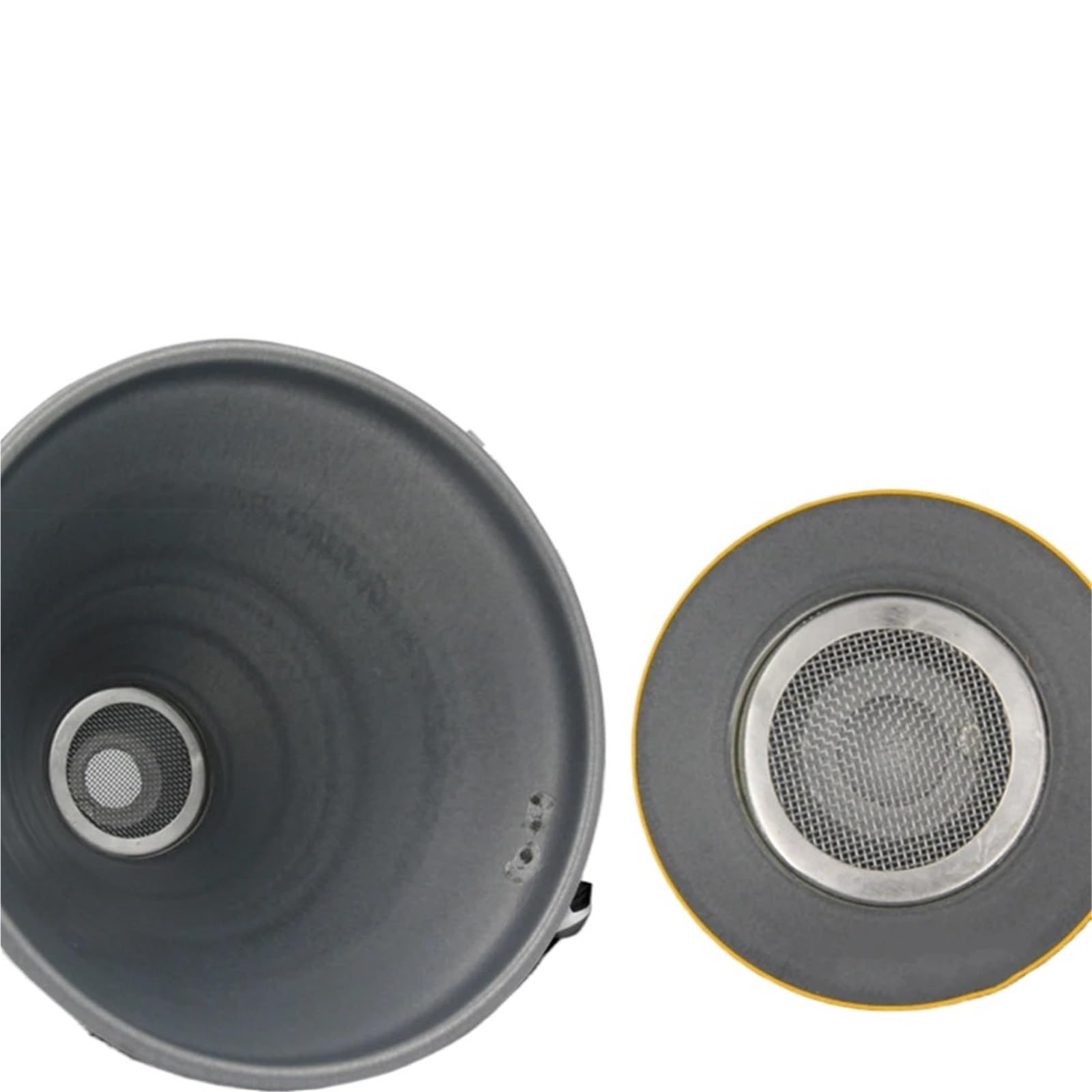 [Replacement] Imbuto Universale con Filtro for Carburante for Auto e Moto, 1 Pezzo, Strumenti di Accesso Automatico Argento (630)