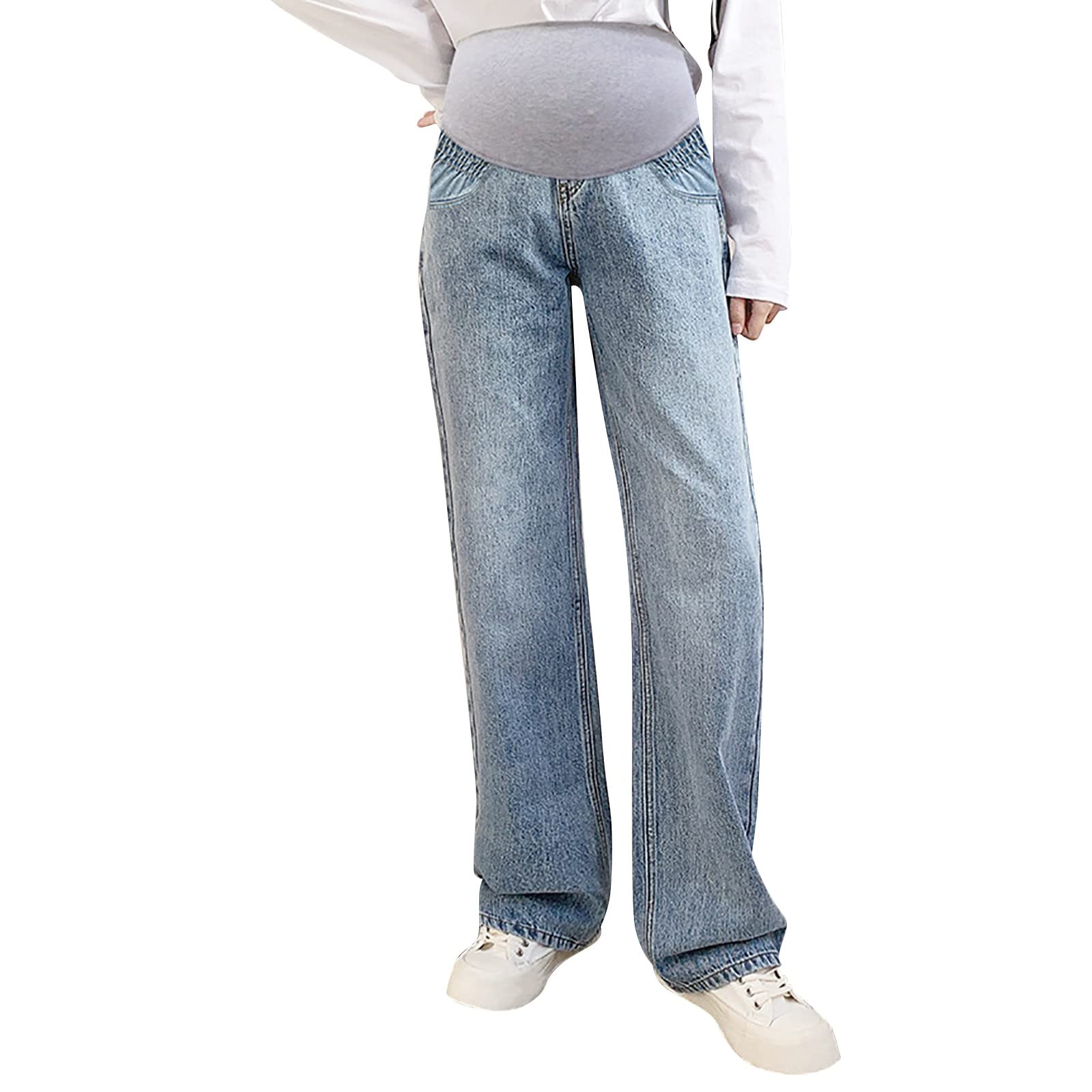 Pantalones vaqueros de maternidad para mujer, pantalones vaqueros para embarazo, pantalones vaqueros para embarazo, pantalones vaqueros ajustados para el embarazo, maternidad, vaqueros para