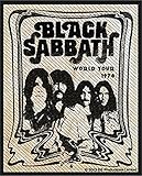 Black Sabbath Band Official Patch (8cm x 10cm)
