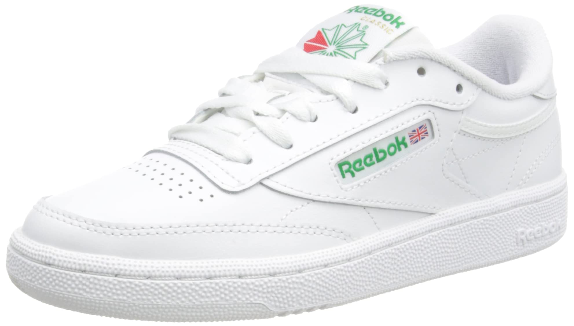 Reebok Women's Club C 85 Sneaker, Ftwwht Ftwwht Goldmt, 6.5 UK