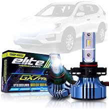 LED Upgrade Professional Lighting bulbs fits Low Beam Lamps Compatible with Nissan Rogue 2017-2018