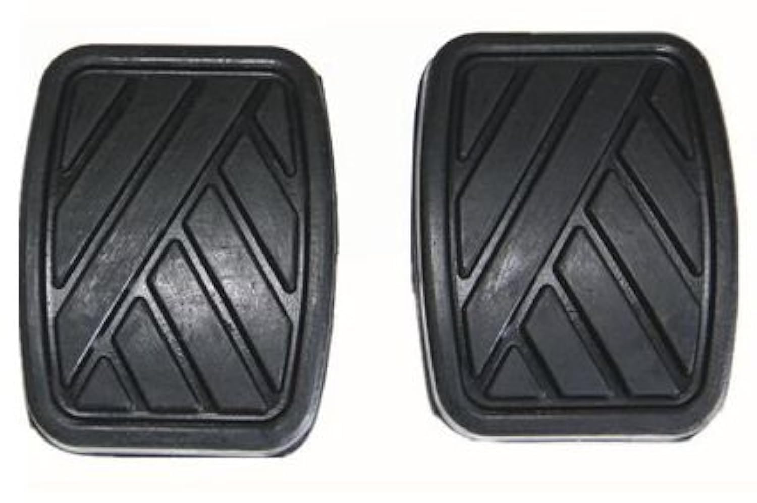 FEILIDAPARTS 2 X Brake & Clutch Pedal Pad Rubber compatible with Suzuki Grand Vitara Sx4 Xl-7