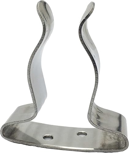 Miniatura 3 de Everainbow - - Clips de resorte para herramientas de abrazadera de resorte, acero inoxidable de grado marino, para gancho de barco, poste de barco,