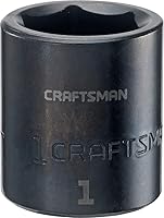 Vista 1 de CRAFTSMAN - Llave de impacto poco profundo, SAE, accionamiento de 1/2 pulgada, 1 pulgada (CMMT15858)