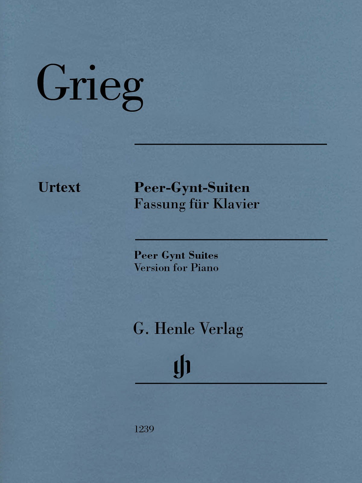 Peer-Gynt-Suiten Per Pianoforte - Spartito Per Piano Solo, Edizione Musicale