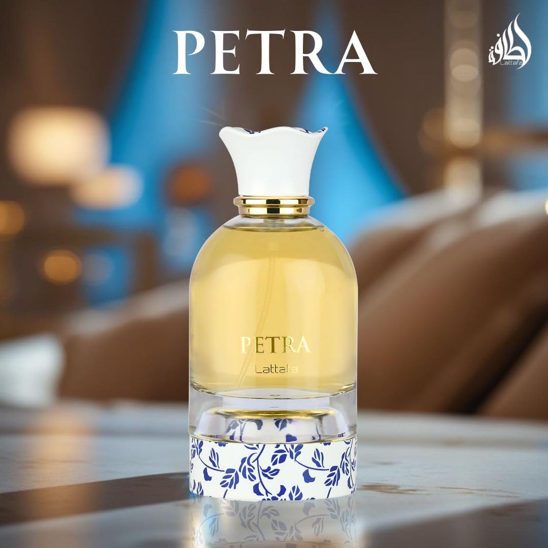 Amazon.com : Lattafa Petra Eau de Parfum Spray for Women - 100ml