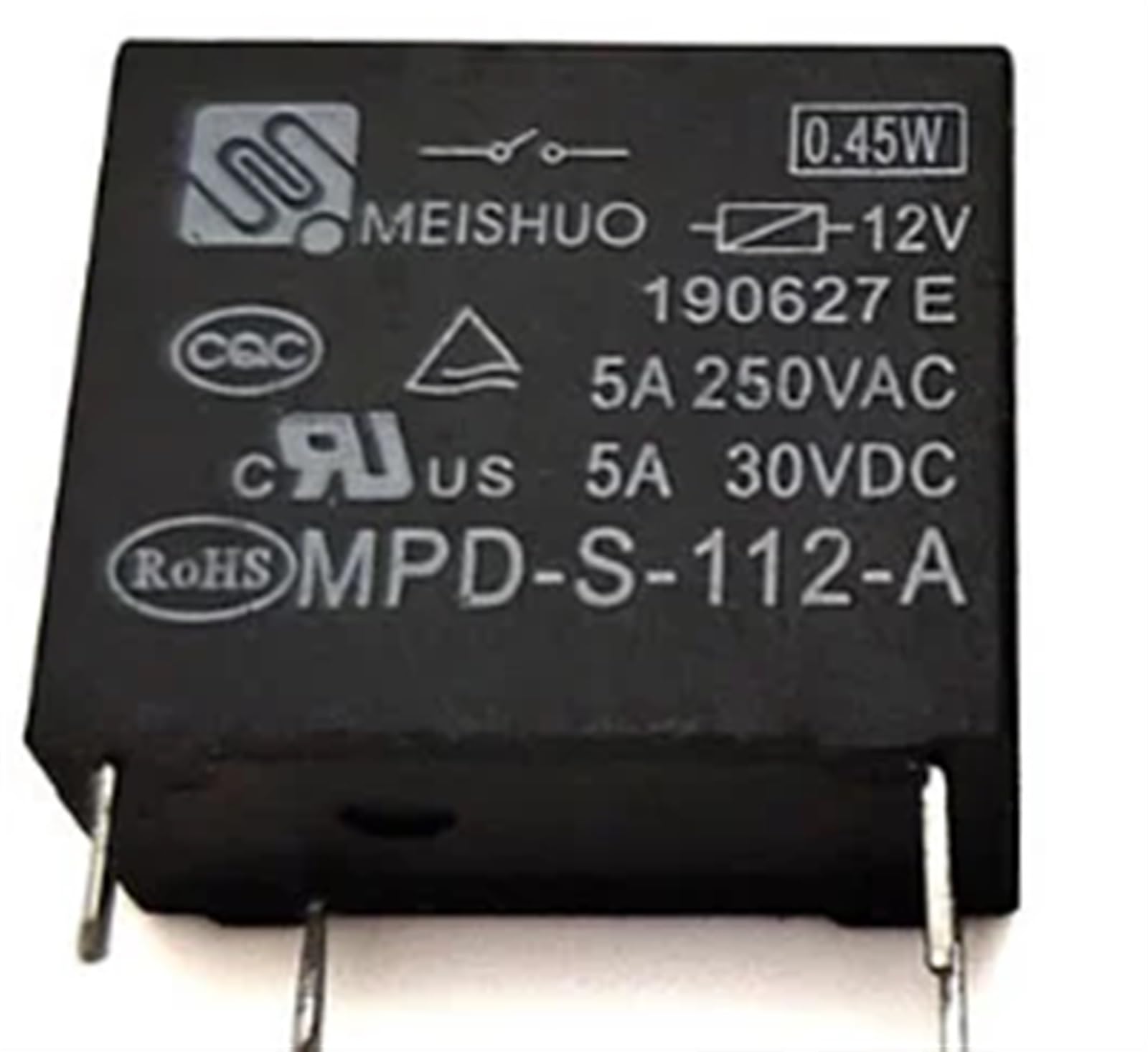 Relais 12V 5A MPD-S-112-A pour réparer la domotique de maison
