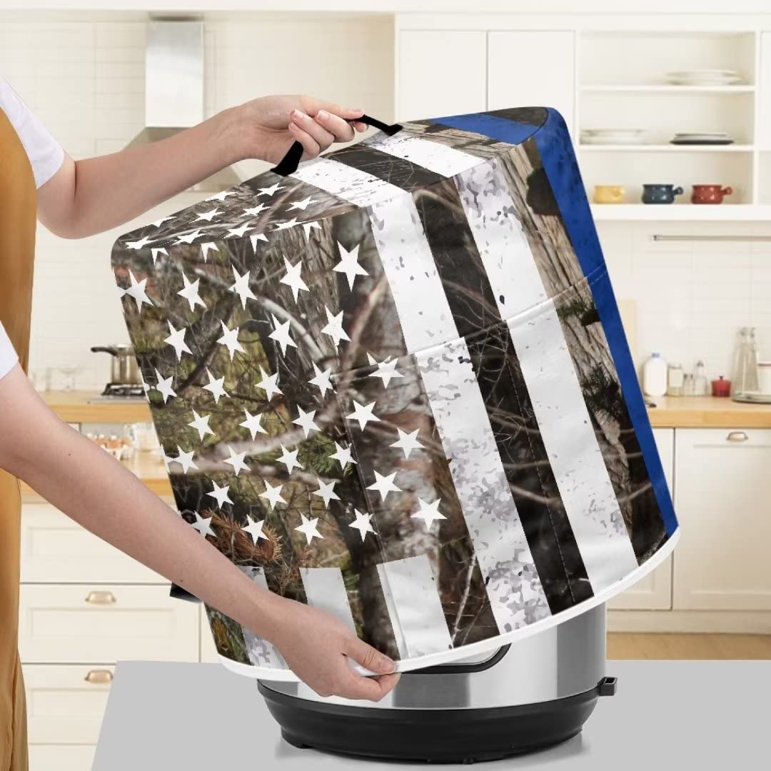 JOAIFO Sunflower Print Appliance Cover For Instant Pot 6 Quart - Washable Dust Protector For Kitchen